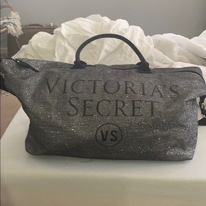 Victoria’s Secret glitter tote bag